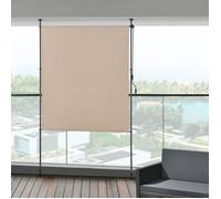 Store extérieur Cimarra aux barres téléscopiques sans perçage 184 x 270 x 310 cm sable