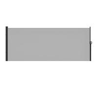 Store latéral de jardin - Outsunny - rétractable - alu. polyester anti-UV haute densité 180 g/m² - 3 x 1,8 m - gris clair