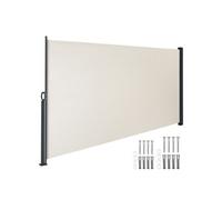 TECTAKE - store latéral - Auvent latéral extensible avec mécanisme d'enroulement opaque, résistant aux intempéries, 160 x 300 cm