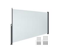 TECTAKE - store latéral - Auvent latéral extensible avec mécanisme d'enroulement, opaque, résistant aux intempéries - 180 x 300 cm