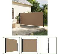 Store latéral extensible The Living Store, couleur taupe, 180 x 300 cm