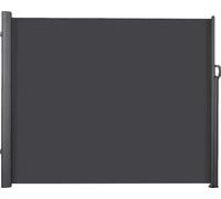 Store latéral, protection solaire pour le jardin, design léger, protection UV, 3,5 x 1,8 m, gris foncé
