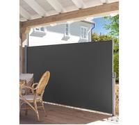 Store latéral - SONGMICS - Pare-soleil et Brise-vue - Gris Anthracite GSA164G01 - 160 x 400 cm