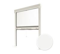 Store Moustiquaire Recoupable - AVOSDIM - LUXE - Aluminium - Blanc - L100 x H160cm