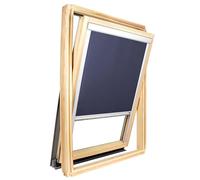 Store occultant Compatible fenêtre de Toit Roto ® - Taille châssis 78cm x 54cm - Bleu