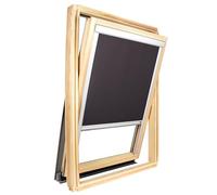 Store occultant Compatible fenêtre de Toit Roto ® - Taille châssis 78cm x 54cm - Noir