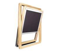 Store Occultant Compatible ROTO ® - Vitrage H103.5 X 100cm - Noir