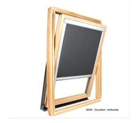 Store Occultant Compatible VELUX ® Pour Dimension Sk06 - Gris Anthracite