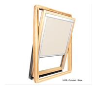 Store Occultant Compatible VELUX ® Pour Dimension Uk08 - Beige