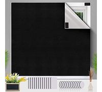 Store Occultant Portable, 200x145cm Rideau Occultant Stores Sans Perceuse pour N'importe Quelle Fenêtre Coupée à La Taille avec 24 Rubans Adhésifs pour Windows Chambre Pépinière Loft Voyage RV Voiture