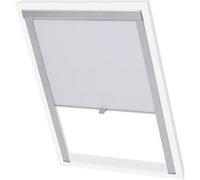 Vidaxl Store Occultant Roulant Blanc Mk04