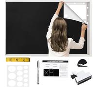 Store Occultant sans Percage 300 X 145 cm Store Enrouleur sans Percage 100% Occultants pour Fenêtre Store sans Percage Protection Solaire Film Occultant s'adapte à Toutes Les Formes de Fenêtres