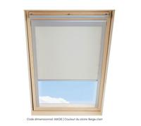 Store occultant SOLSTRO, Beige, compatible avec VELUX GGL MK06, GGU MK06, GPL MK06, GPU MK06