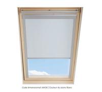 Store occultant SOLSTRO, Blanc, compatible avec VELUX GGL MK06, GGU MK06, GPL MK06, GPU MK06