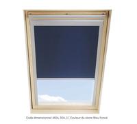 Store occultant SOLSTRO, Bleu Foncé, compatible avec VELUX GGL M04, GGL 304, GGL 1, GGU M04, GHL M04, GHL 304, GHL 1, GHU M04