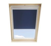 Store occultant SOLSTRO, Bleu Foncé, compatible avec VELUX GGL M08, GGL 308, GGL 2, GGU M08, GHL M08, GHL 308, GPL M08, GPU M08