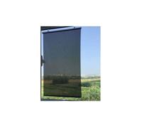 Store occultant ventouse - Fixation sans perçage Lavable en machine - Fenêtre toit balcon - Noir 125x58 cm