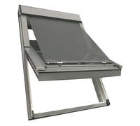 Store Pare-Soleil extérieur VELUX CK04 C04 Compatible GGU GPU GHU GTL GTU GLL GLU GGL GPL GHL GFL GZL | Réduction de Chaleur Jusqu’à 74% | Toile filtrante | Installation Rapide