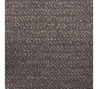 Store pare-soleil rectangulaire - 2 x 5 m - Anthracite - HDPE 160 g/m² - Résistant aux intempéries et au vent - Résistant aux UV - Livré avec cordes et fixations métalliques