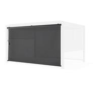 Store pergola bioclimatique - 367 x 208 cm - Gris anthracite