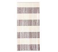 emmevi Rideau à Plaques en PVC Éthnique pour Fenêtre, Porte d'Entrée, Intérieur/Extérieur, Moustiquaire Anti-Mouches 140x230 (H)