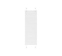 Vidaxl Store Plissé Blanc 50x100 Cm Largeur Du Tissu 49,4 Cm Polyester