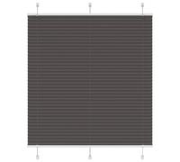 Store plissé crème 115x150cm largeur du tissu 114,4cm polyester vidaXL
