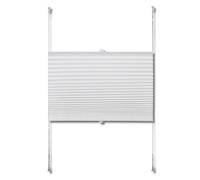 Store plissé en blanc 40 x 150cm 4102162