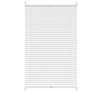 Store Plissé En Blanc 80 X 125 Cm Blanc