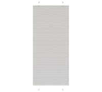 Store plissé Gris Clair 100x200cm Largeur Tissu 99,4 cm, Anti-Regard pour fenêtre Protection Solaire, Design élégant Salon Chambre, Store plissé Montage sans perçage Facile