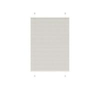 Vidaxl Store Plissé Gris Clair 95x100 Cm Largeur Du Tissu 94,4 Cm