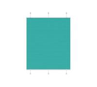 Vidaxl Store Plissé Vert Pétrole 105x100cm Largeur Du Tissu 104,4cm