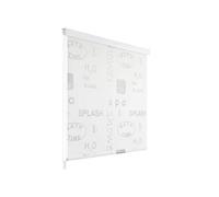 vidaXL Store Roulant de Douche 100x240cm Éclaboussures Rideau de Douche Maison