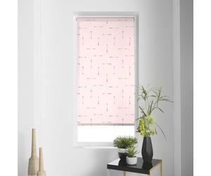 Store tamisant - DOUCEUR D'INTERIEUR - 60 x 180 cm - Polyester flechaline - Couleur Rose - Intérieur