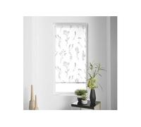 Store tamisant imp. metallique 120 x 180 cm polyester forelista Blanc