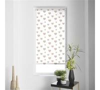 Store tamisant imp. metallique 60 x 180 cm polyester piccolino Or rose Rose G