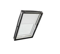 Store Vénitien Originale Roto ZJA - Rail de Guidage Blanc - Fonctionnement Manuel - pour Fenêtre de Toit de la Série Designo R4/R7 et Classic K 43/73 - Taille 074/098 | 07/09 - Couleur Blanc