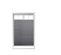 Store vénitien sans perçage, lot de 2, volet fenêtre, laisse passer la lumière, L x H : env. 100x130 cm, gris