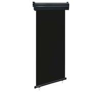 Store Vertical Exterieur, Protection Solaire, Canopée Rétractable, Store Pergola Extérieur, Brise Vue pour Balcon Jardin, 85x250 cm Noir