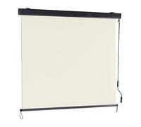 Store vertical pare-soleil extérieur marquise rétractable beige 4,8 kg UV 30+