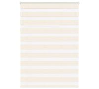 Store zèbre beige marbré largeur du tissu 105,9 cm polyester vidaXL