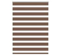 Store zèbre beige marbré largeur du tissu 95,9 cm polyester vidaXL
