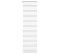 Store Zèbre - vidaXL - polyester - blanc - 50 x 150 cm@kqe63i