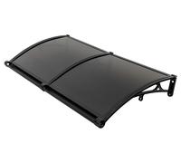 Stores, construction en aluminium durable, protection contre les UV et les intempéries, noir