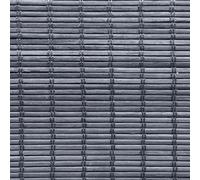 Stores enrouleurs en bambou pour fenêtre 120 x 250 cm, gris - résistants aux intempéries - durables