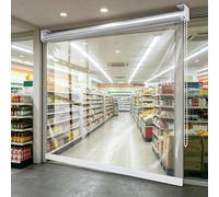Stores enrouleurs extérieurs Transparents imperméables Rideau Pluie Balcon | 60x180cm Bâche Transparente Isotherme Pare-Pluie rideaux de séparation anti-poussière protection balcon pluie vent