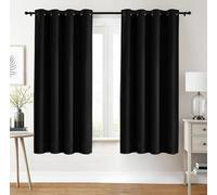 Stores enrouleurs noirs - Isolation thermique et acoustique - 117 x 183 cm