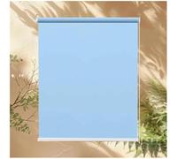 Stores Enrouleurs Occultants Protection Solaire pour Fenêtres, Stores À Rouleau Thermiques, Store Enrouleur Pare-Soleil De Bureau, Rideaux Occultant Résistants UV 99%,blue-120x100cm/47 * 39in