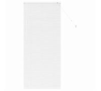 vidaXL Stores vénitiens Blanc 175 x 80 cm Aluminium, Stores en Aluminium rectangulaires Modernes, Ajustables, pour fenêtre, contrôle de la lumière et intimité à la Maison