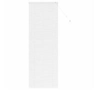 vidaXL Stores vénitiens Blanc 220 x 80 cm Aluminium, Stores en Aluminium rectangulaires Modernes, Ajustables, pour fenêtre, contrôle de la lumière et intimité à la Maison